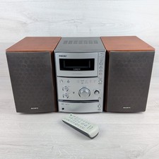 Sony CMT-CPX11 Micro Hi-Fi System CD Tape Radio MP3 Video Out - Tested