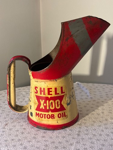 1959 shell x100 motor - shell, oil