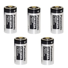 5PCS CR123A 3V 1400mAh Li-ion