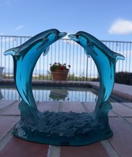 Vintage Robert Wyland Dolphins