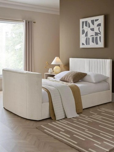 Prent king bed - tv, frame
