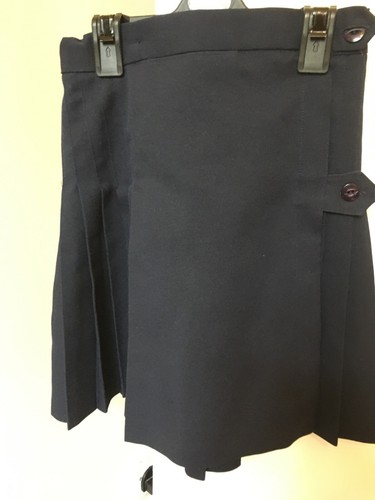 Girls navy skirt - girls,