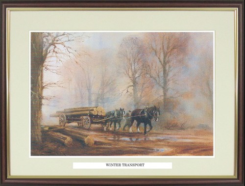 Shire horse print the - horse, "the