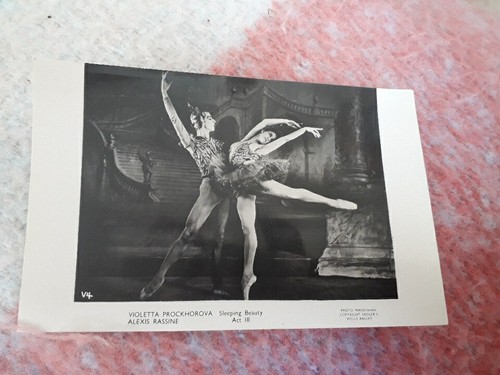 Ballet postcard size photo - ballet, postcard-size