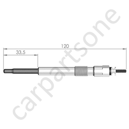 Pieces glow plugs - 4, 5960.h6