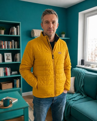 Men finisterre jacket gold - men,