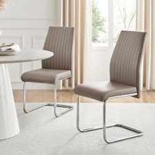 LORENZO x2 Faux Leather Silver