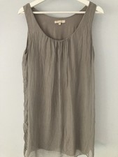 NEW IN🩶 100% Silk Grey Vest