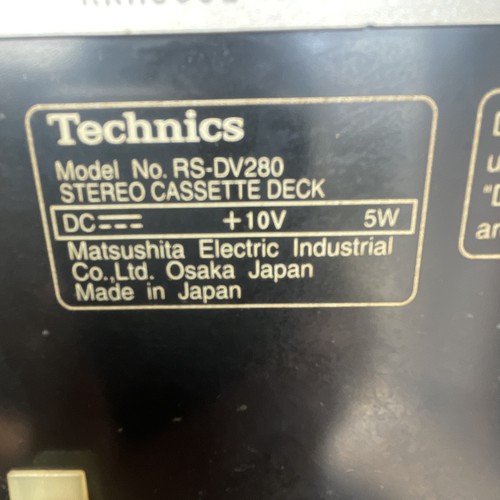 Technics dv280 cassette - rs-dv280,