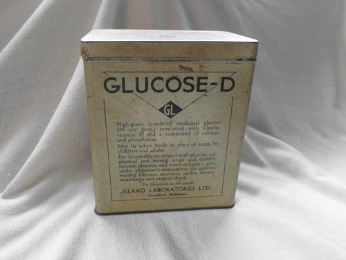 Vintage glaxo labs glucose - vintage, d