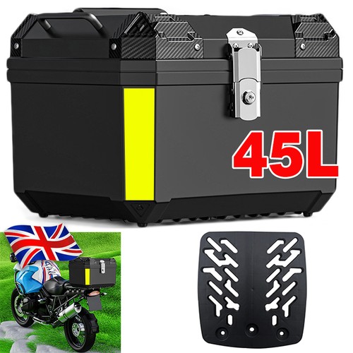 Motorcycle luggage top box - motorcycle,