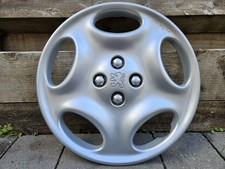 1x Peugeot 106 306 Partner Fugue 14" Wheel Trim Hubcap Genuine
