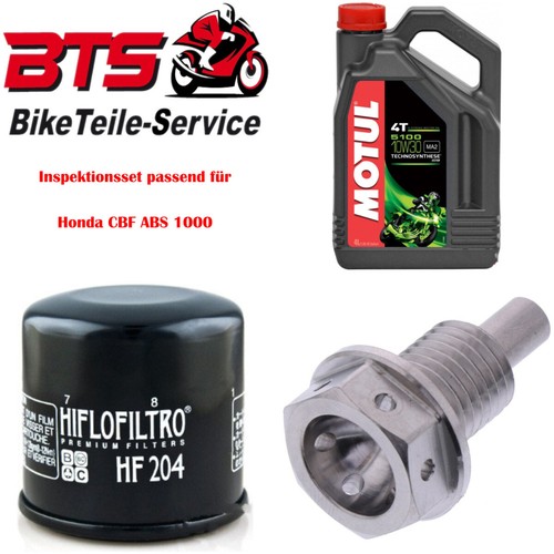 Set oil filter drain plug - 4l, filter,
