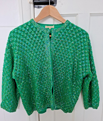 Vintage beaded and sequin - beaded,