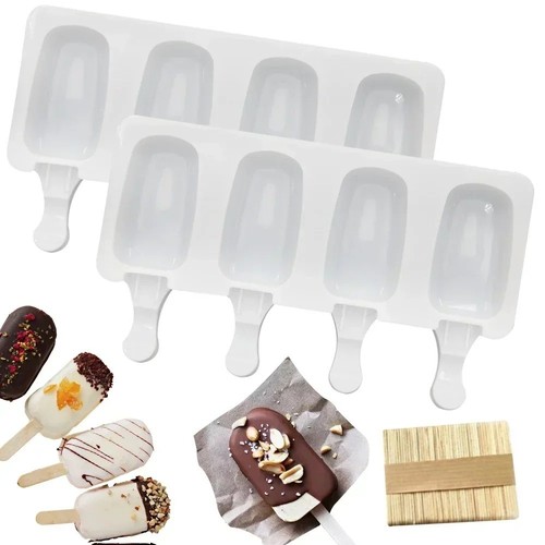 Silicone ice lolly mould - ice,