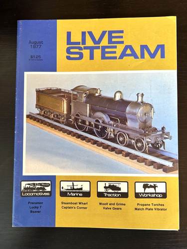 Live steam drawings - drawings/plans, aug