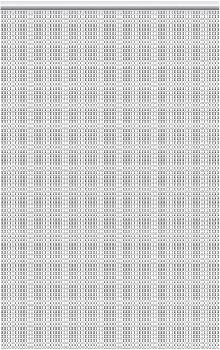 Grey 90x200cm chain fly - grey,
