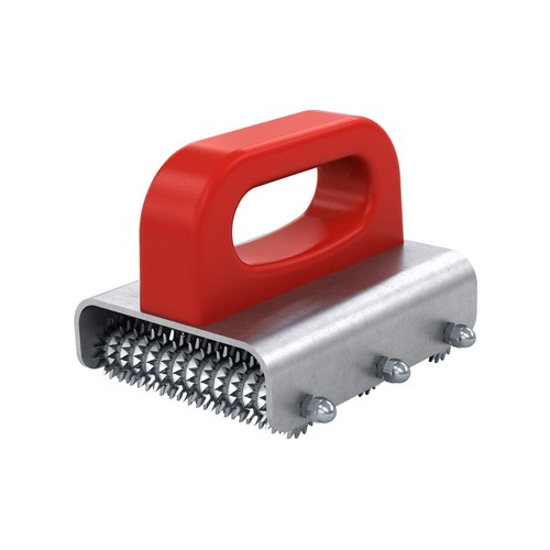 Carpet seam roller with triple - seam,