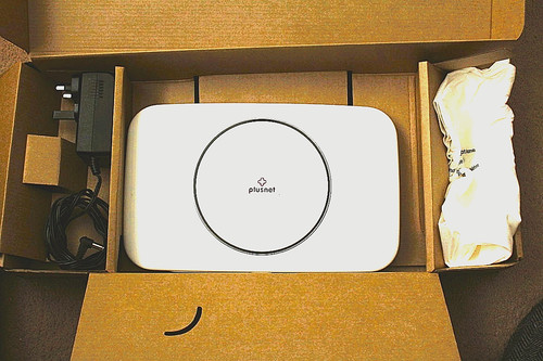 Plusnet hub router with - hub,