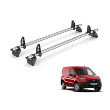 Ford Transit Connect Roof Rack Fits 2013-2023 - 2x Bars + Loadstops Rhino Fleet