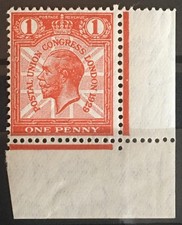 GB KGV 1929 Postal Union