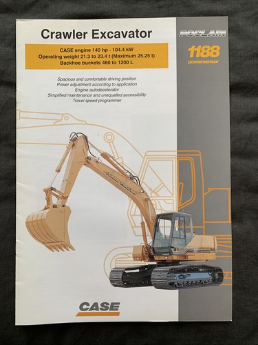 Case poclain crawler - case,
