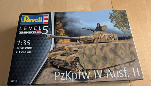 Revell pzkpfw ausf h - pzkpfw, iv