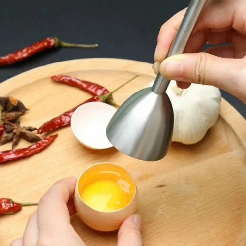 Egg cracker topper - cracker,