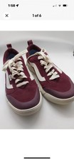 VANS Shoes/Trainers UK 5 (Burgundy) Suede Ladies/Children - UNWORN (H11)
