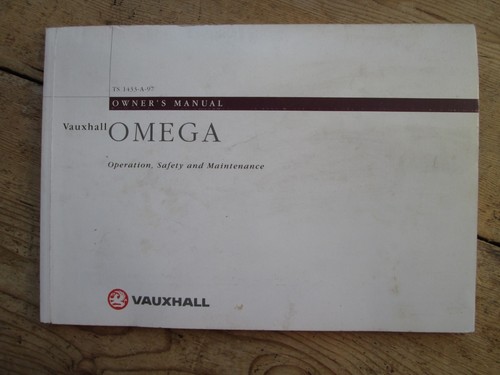 Vauxhall omega owners - vauxhall,