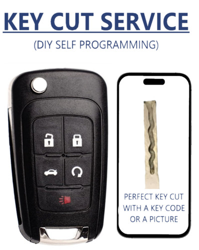 Key cut flip remote - key,