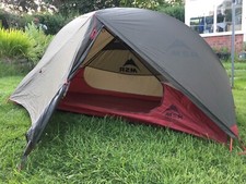 MSR Hubba NX1, Ultralight Backpacking Cycle Touring Freestanding Tent Green mint