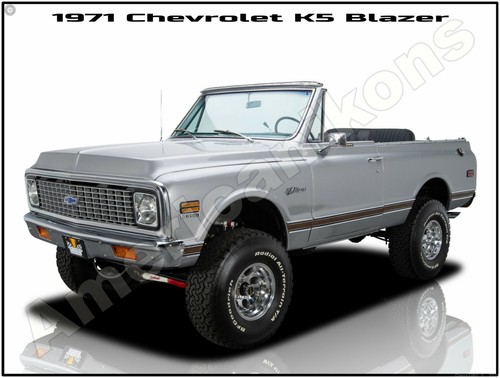 1971 chevrolet blazer new - chevrolet,