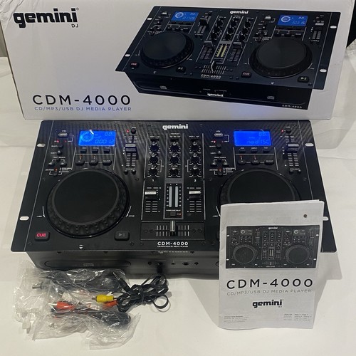 Brand new gemini cdm 4000 - gemini, dj