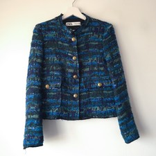 Zara Textured Tweed Boucle