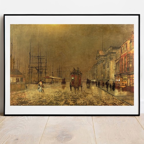John atkinson grimshaw print - atkinson,