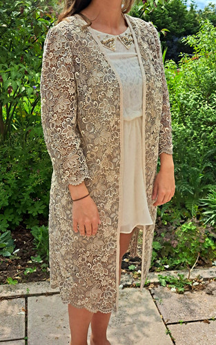 Jaeger lace open front - jaeger, coat