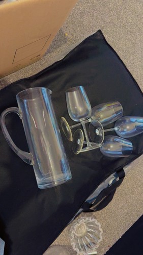 Handmade clear glass - handmade, beer