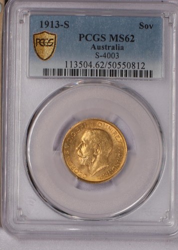 1913 australia gold - 1913-s,