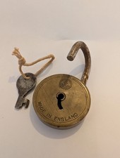 Antique padlock with original