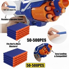 50-500PCS Bullets Nerf-7.2cm ACCUSTRIKE Refill Foam Darts for X Shot Elite 2.0