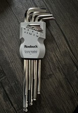 ROEBUCK 9PC HEX KEY BALL POINT