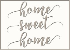 Home STENCIL Sweet Words Quote