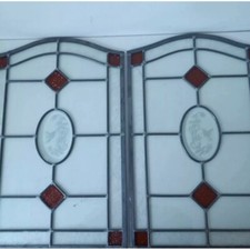 Stained glass arched - 2, x