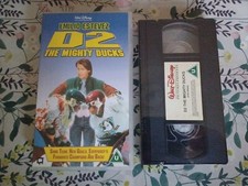 D2 - The Mighty Ducks  VHS