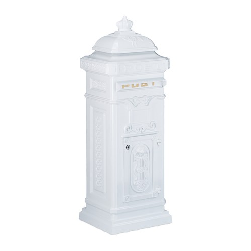 English standing mailbox