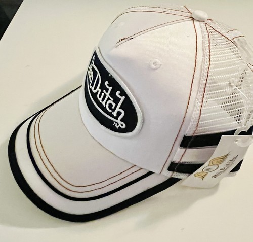 Vintage von dutch hat white - von,