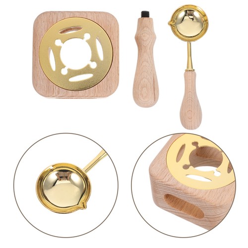 Wooden handle wax - handle,