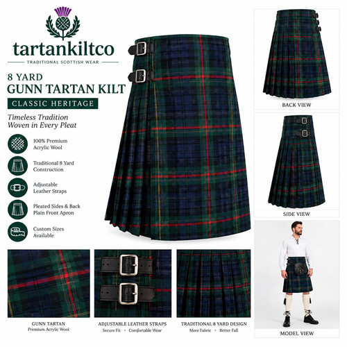 Yard mens gunn - , kilt