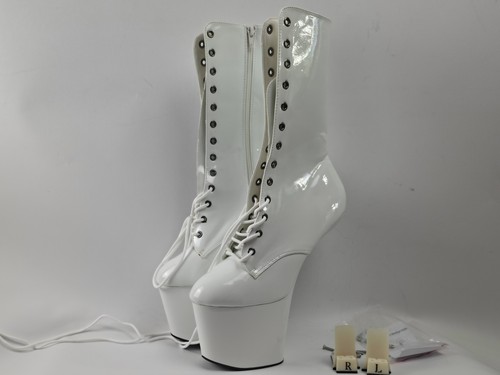Pony heels lace boots - pony,